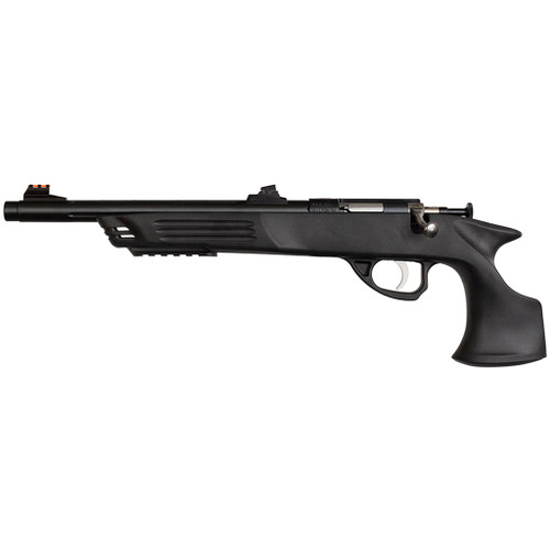 Keystone Crickett Synthetic Pistol 22 LR 10 in. Black Blued