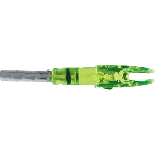 Lumenok Lighted Nocks Green S 3 pk.