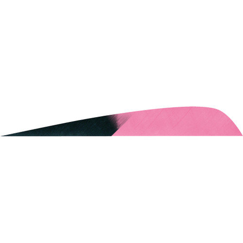 Gateway Parabolic Feathers Barred Flo Pink 4 in. RW 50 pk.