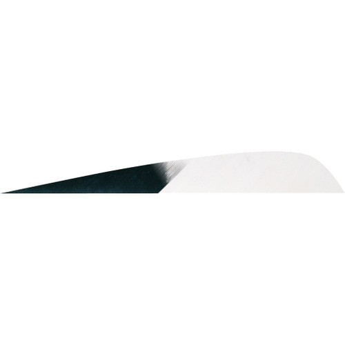 Gateway Parabolic Feathers Kuru White 4 in. RW 50 pk.