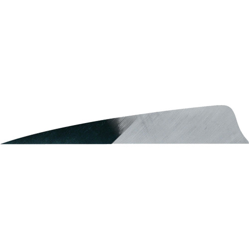 Gateway Shield Cut Feathers Kuro Grey 4 in. LW 50 pk.