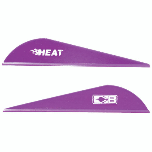 Bohning Heat Vanes Purple 36 pk.