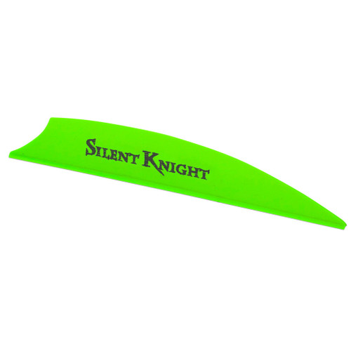 Flex Fletch Silent Knight Vanes Flo Green 3 in. 36 pk.