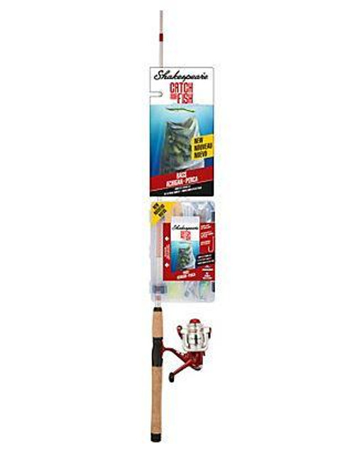 Shakespeare Catch More Fish Trout Spinning Rod and Reel Combo - Kinsey's  Outdoors