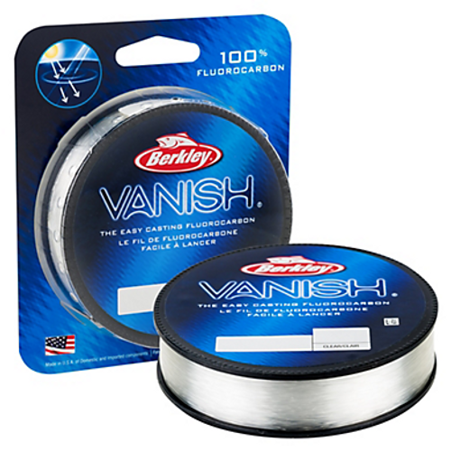 Berkley Vanish Clear Flourocarbon Casting Fishing Line 250 Yards