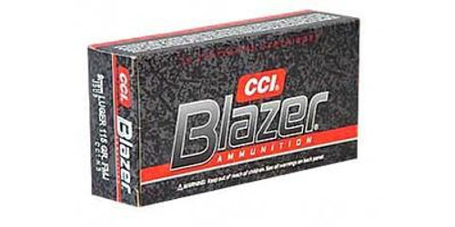 CCI Blazer 9mm 115 Grain FMJ 50 Rounds