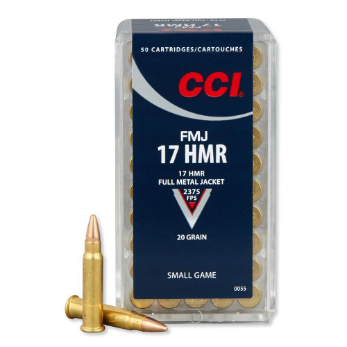 CCI .17 HMR 20 Grain FMJ 50 Rounds