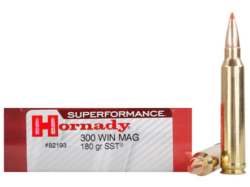 Hornady Superformance .300 Win Mag 180 Grain SST 20 Rounds