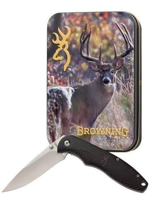 Browning 2018 Whitetail Tin Knife Set