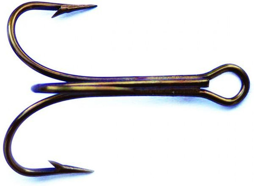 Mustad Classic Treble Bronze Hooks 5 Pack