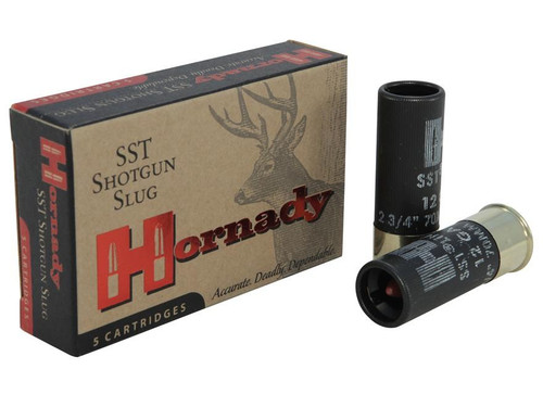 Hornady SST Shotgun Slug Custom Lite 12 Ga 2.75" 300 Grain FTX Slug 5 Rounds