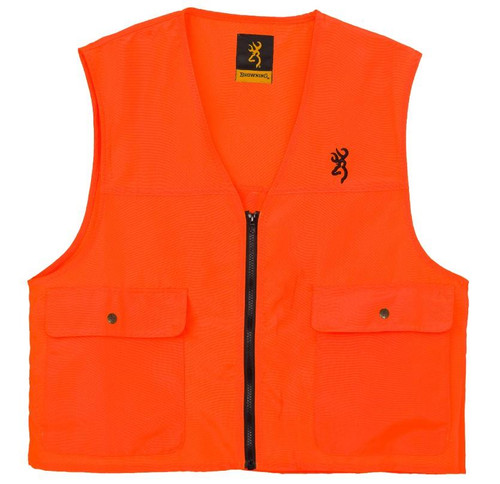 Browning Men's Safety Vest Blaze Orange