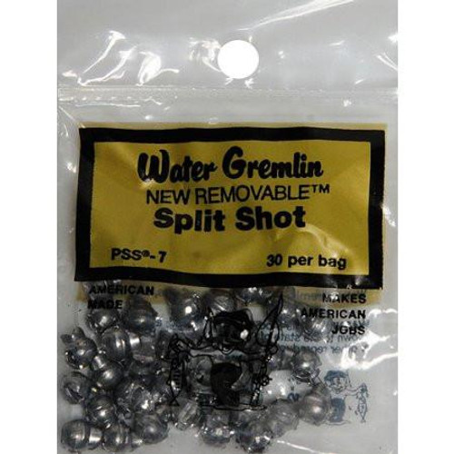 Water Gremlin Removable Split Shot Size 7 30 Pack