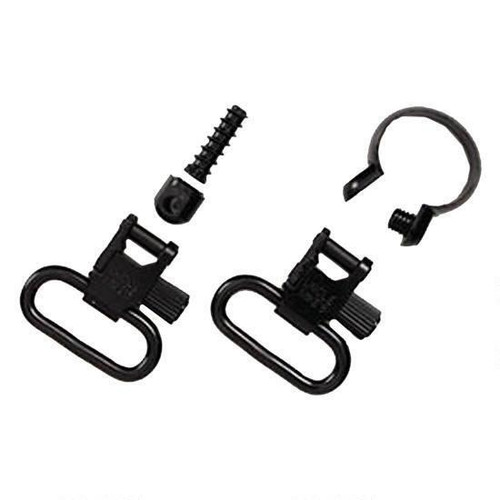 Uncle Mike's Quick Detach Sling 1" Swivel Set for Post 1969 Remington 7600/760/740/742