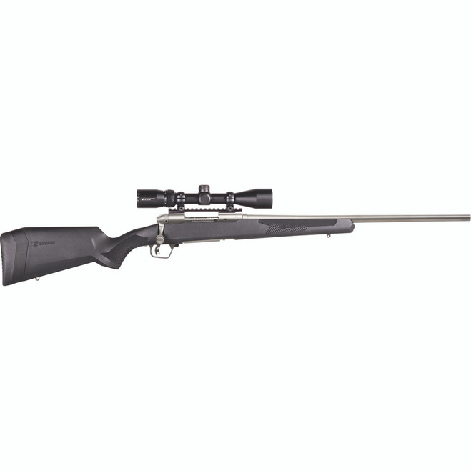 Savage 110 Apex Storm XP Rifle 204 Ruger 20 in. Black w/ Vortex Scope RH