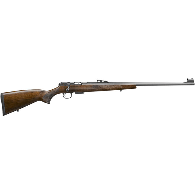 CZ 457 Lux Rifle 17 HMR 24 in. Turkish Walnut RH
