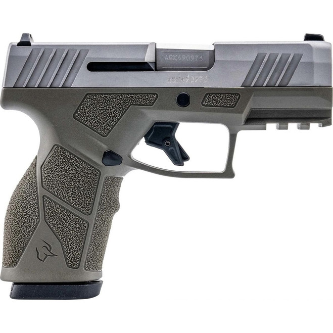 Taurus GX2 Pistol 9mm 3.38 in. OD Green Frame/SS Slide 10 rd.