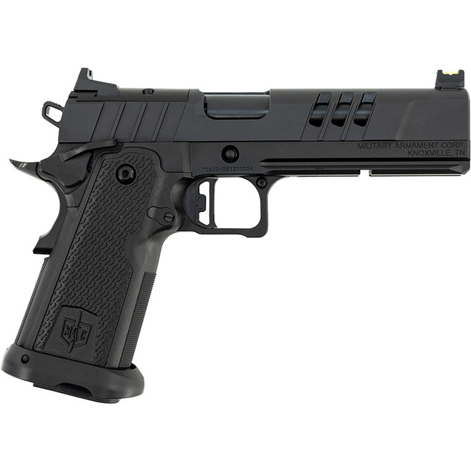 MAC 9 DS-D Pistol 9mm 5 in. Black AOS Optic Cut 17 rd.