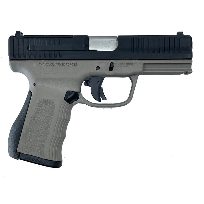 FMK Mach 9 G3 Pistol 9mm Titanium Grey 14 Rd.