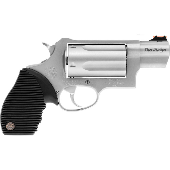 Taurus Judge Public Defender Revolver 45 Colt/410 Gauge 5 Rd Stainless/Black Grip 2.5 in