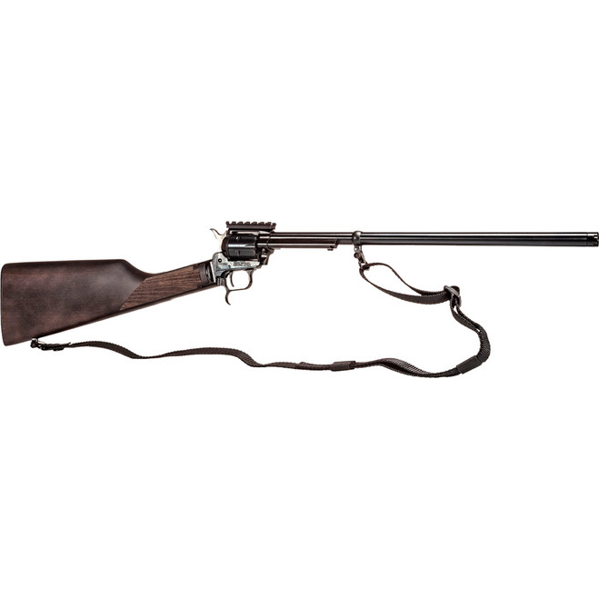 Heritage Rough Rider Rancher Carbine 22 LR 16 in. Black w/ Pic Rail and Sling 6 Shot Heritage Rough Rider Rancher Carbine 22 LR 16 in. Black w/ Pic Rail and Sling 6 Shot