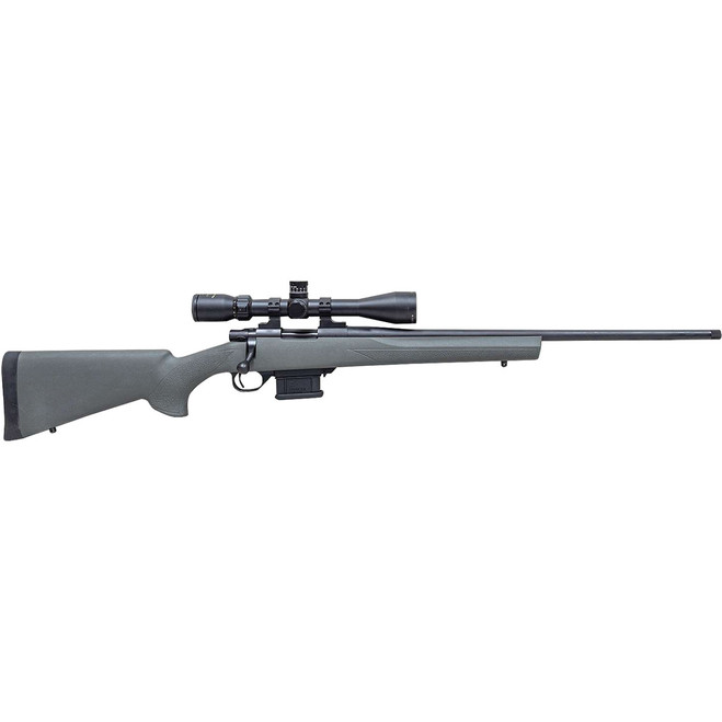 Howa M1500 Hogue GamePro 2 Rifle 22 ARC 22 in. HTI Stock Green Scope Package