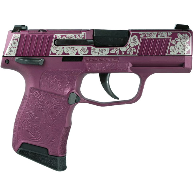 Sig Sauer P365 Pistol 9mm 3.1 in. BLK Cherry/Roses Optic Ready 10 rd