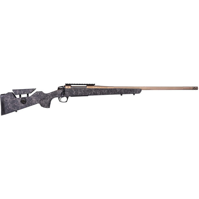 CVA Cascade Long Range Hunter Rifle 6.5 PRC 24 in. Fluted Smoked Bronze Web RH