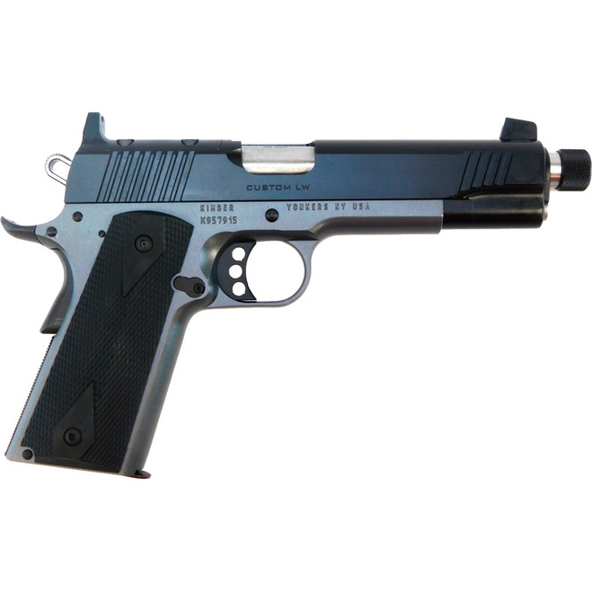 Kimber Custom Shadow Ghost LW TFS Pistol 45 ACP 5 in. Black and Grey 8 rd.