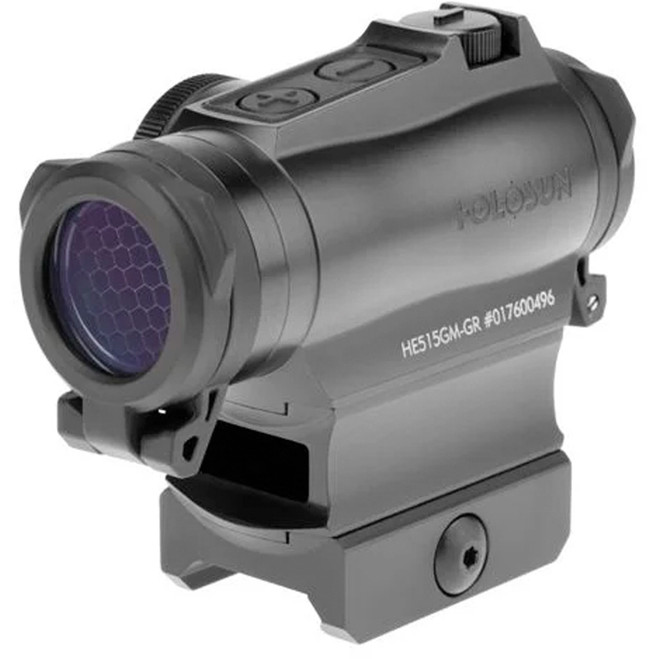 Holosun HE515GM Rifle Sight Green Multi-Reticle, Aluminum