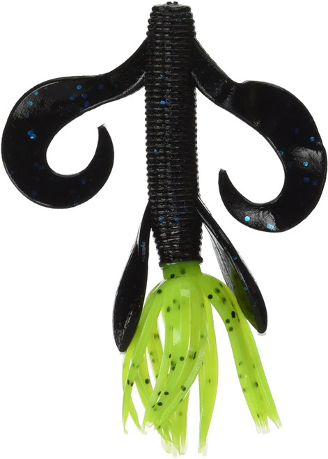 Yamamoto Kreature 4in Black Blue 7pk