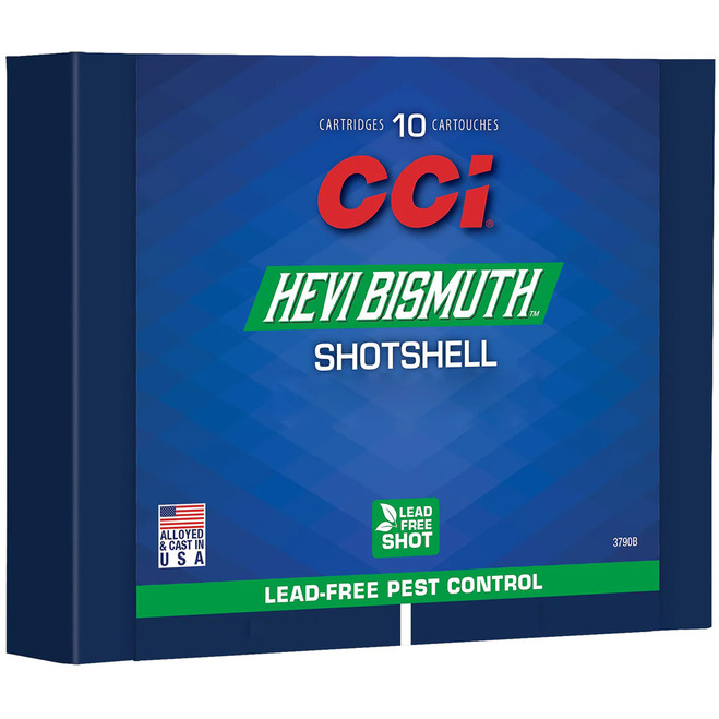 CCI Bismuth Shotshell Pistol Ammo 38/357 Mag Bismuth Shot 10 rd.