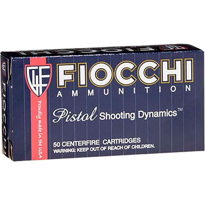 Fiocchi Defense Dynamics Centerfire Handgun Ammo 30 Luger 93 gr. SJSP 50 rd.