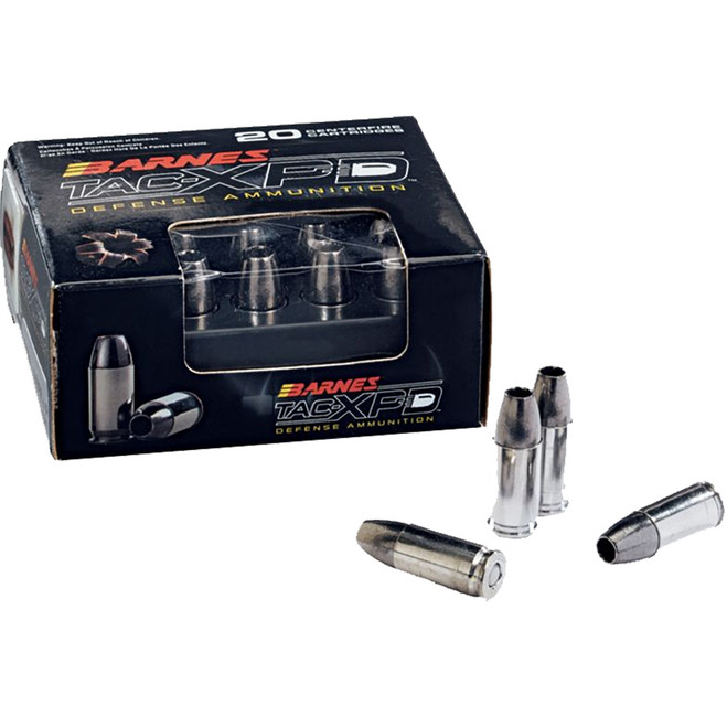 Barnes TAC-XPD Defense Handgun Ammo 380 ACP 80 gr. TAC-XP 20 rd. Barnes TAC-XPD Defense Handgun Ammo 380 ACP 80 gr. TAC-XP 20 rd.