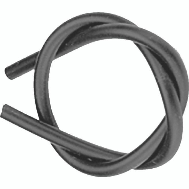 Pine Ridge Silicone Peep Tubing Black 3 ft.