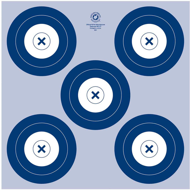 Maple Leaf NFAA 5 Spot Target Single Target