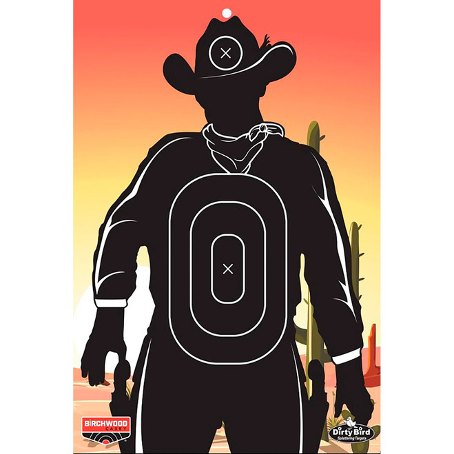 Birchwood Casey Dirty Bird Gunslinger Skyline 12x18" 6pk