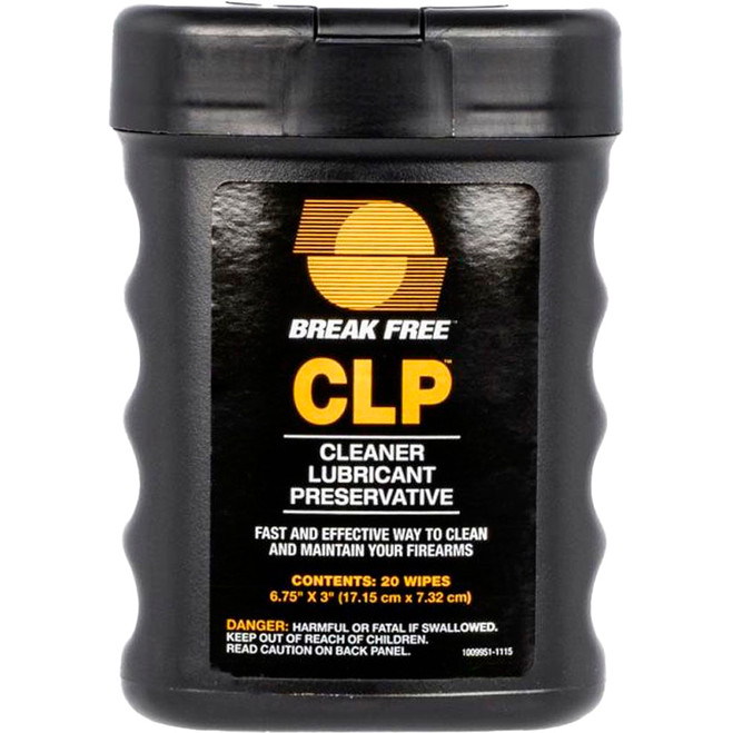 Break Free Mil Spec CO Weapon Wipes Container