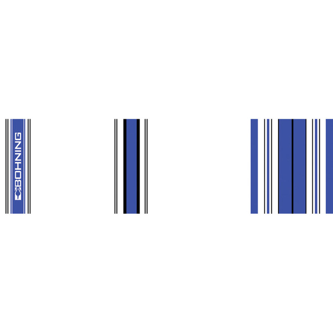 Bohning Arrow Wraps Crested Blue 7 in. Standard 13 pk.