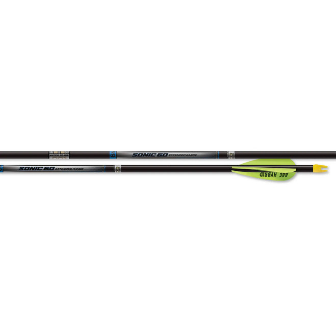 Easton Sonic 6.0 Match Grade Series Arrows 500 6 pack Easton Sonic 6.0 Match Grade Series Arrows 500 6 pack