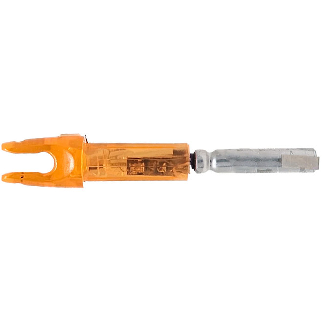 Lumenok Lighted Spartan Nock Orange 3 pk.