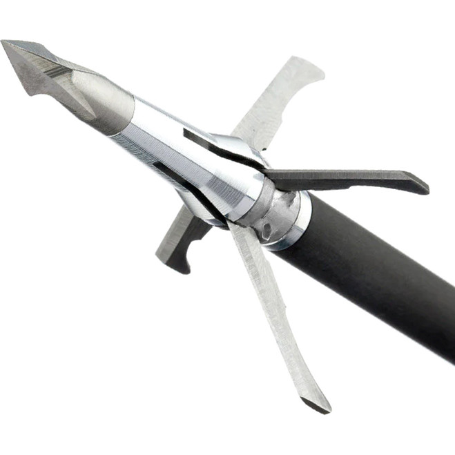 Grim Reaper Carni-Four Broadhead 100 gr. 4 Blade 1 1/2 x 1 1/4 in. Grim Reaper Carni-Four Broadhead 100 gr. 4 Blade 1 1/2 x 1 1/4 in.