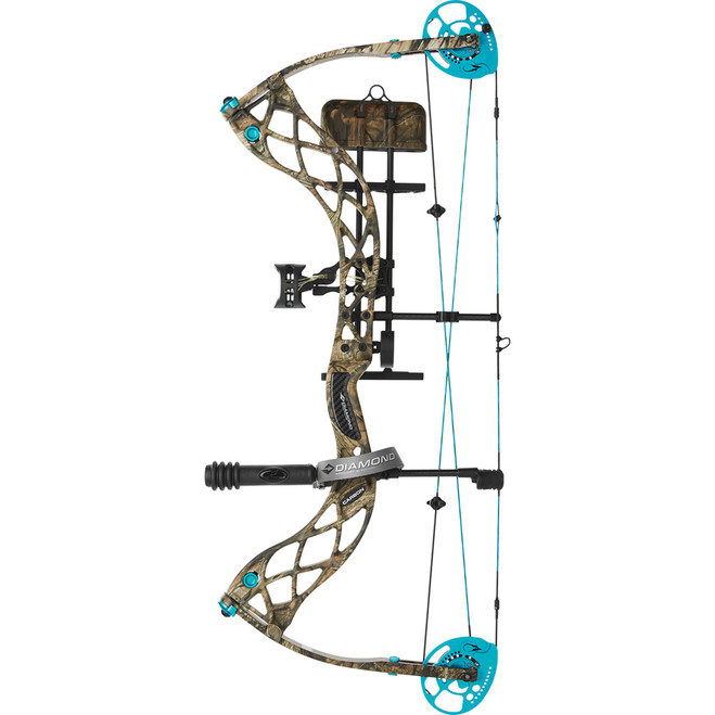 Diamond Carbon Knockout RAK Bow Package Mossy Oak