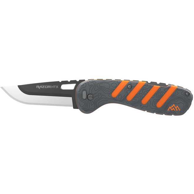 Outdoor Edge Razor Htx 3.0" Folder Orange/Gray, 6 Blades