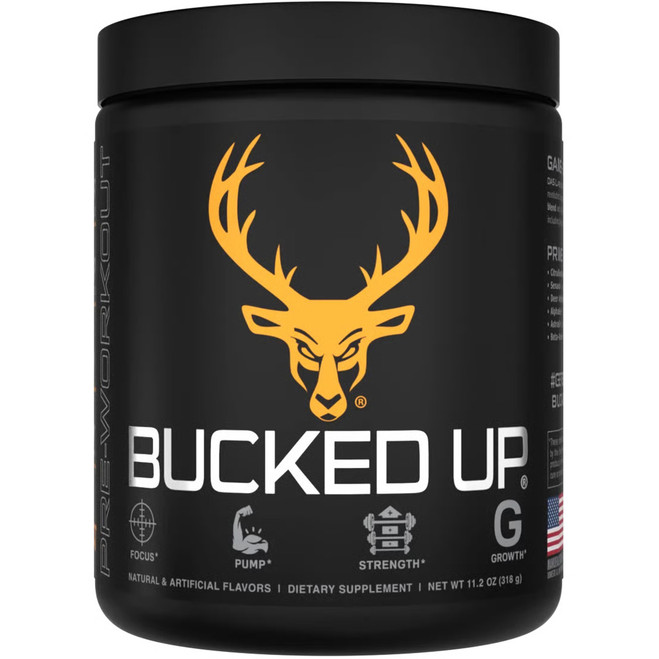 Bucked Up Pre-Workout Killa OJ 30 Serving Tub