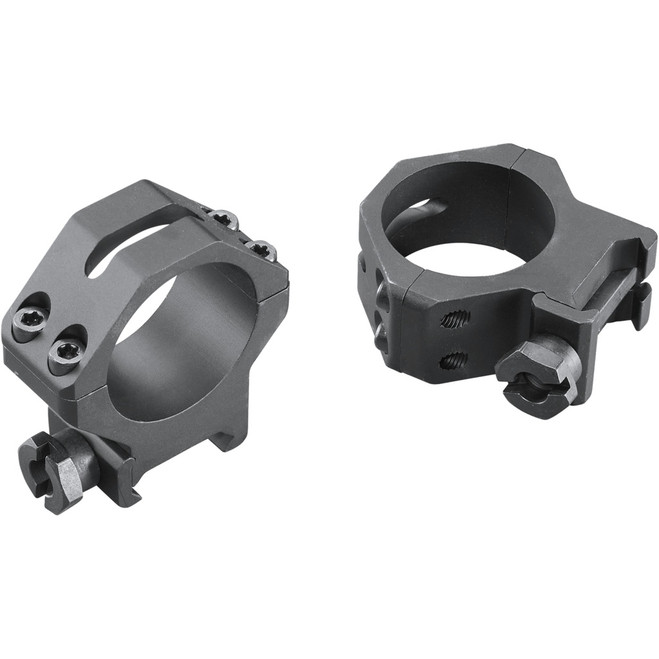 Weaver Tactical 4Hole Picatinny Ring Matte Black 30mm Medium Clamshell Pack