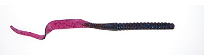Berkley Power Worms 10in Blue Fleck 8pk