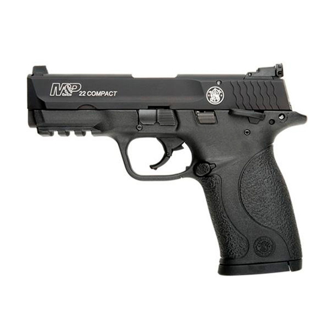 Smith & Wesson M&P 22 Compact Pistol 22 LR 10+1 Black Polymer 3.5 in.