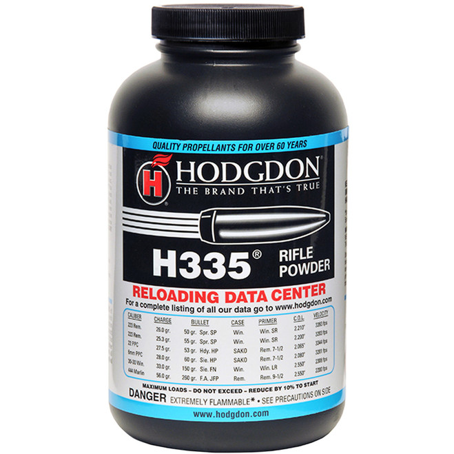 Hodgdon H335 Extreme Rifle Powder 1 lb. HAZ