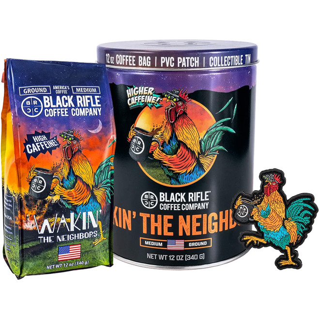Black Rifle Wakin the Neighbors Gift Bundle 12oz Ground